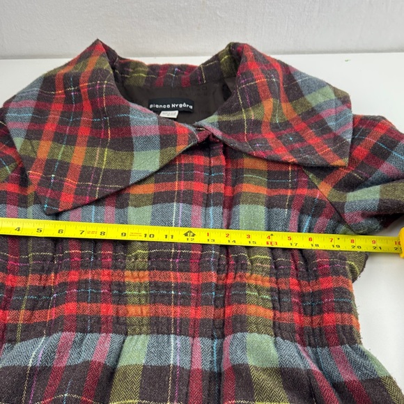 Bianca Nygard Multicolour Plaid Jacket - Picture 9 of 12